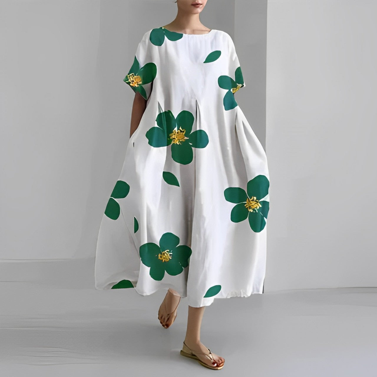 Flaurien – Rochie de vară damă, croială ajustată, material ușor și respirabil