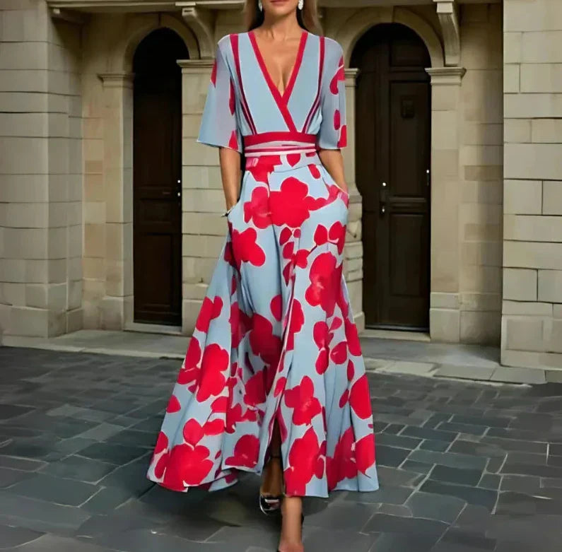 Bella – Rochie de Damă Midi Elegantă cu Croială Sofisticată