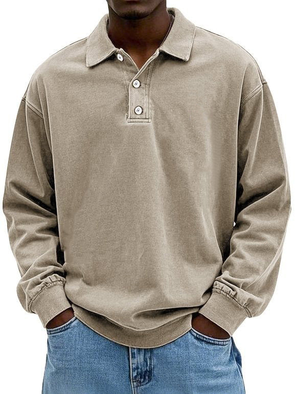 Erwin | Polo Casual cu Guler Texturat