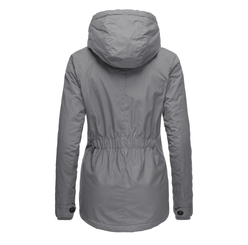 Lara – Parkă de Damă Iarnă Impermeabilă cu Căptușeală Sherpa