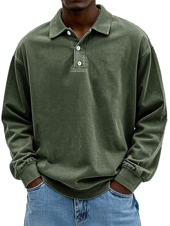 Erwin | Polo Casual cu Guler Texturat