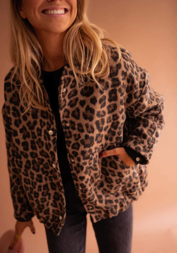 Leona | Geacă Bomber Leopard