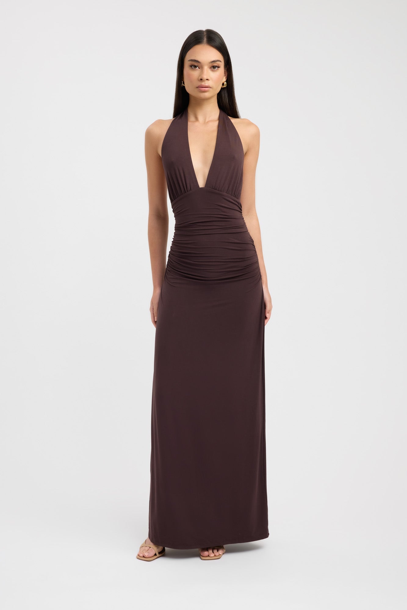 Sariah – Rochie Maxi Elegantă de Damă cu Bretele Halter