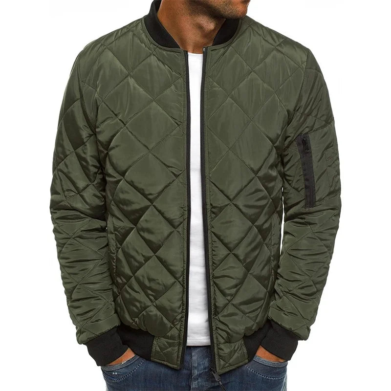 Ambrogio | Jachetă Casual Premium cu Model în Romb