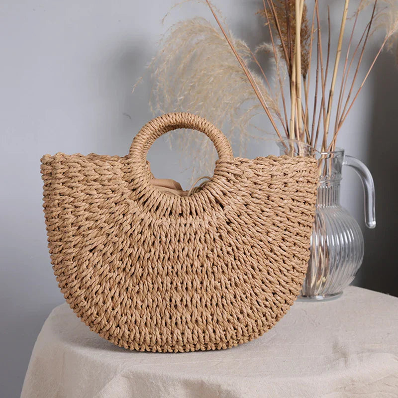 Geantă din stuf Linari - Eleganță Naturală