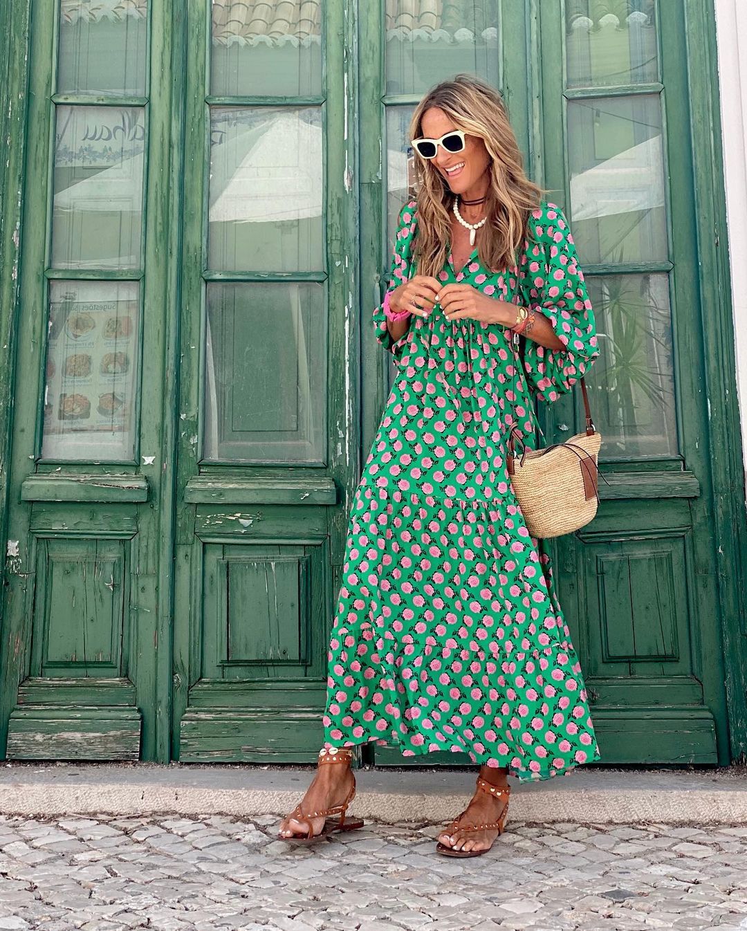 Sylvie – Rochie de Damă Lungă Boho Elegantă