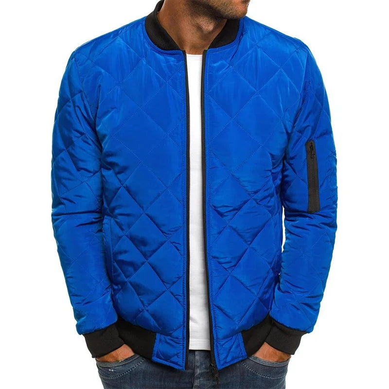 Ambrogio | Jachetă Casual Premium cu Model în Romb