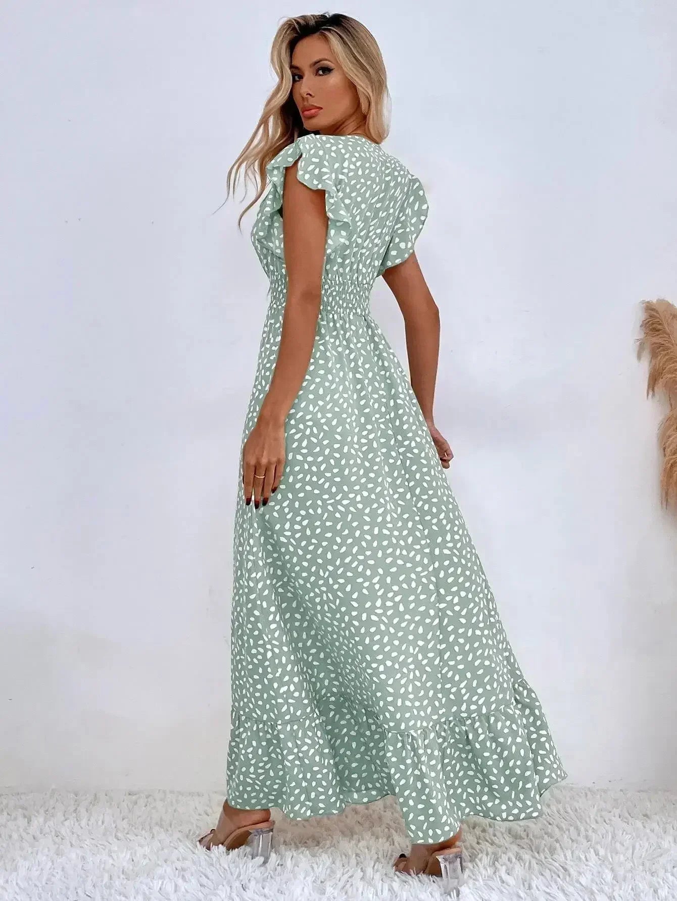 Elieshia – Rochie de Damă Elegantă de Vară cu Talie Accentuata