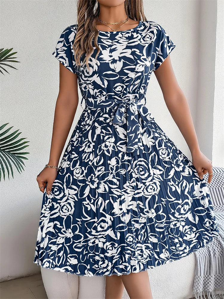 Amal | Rochie modernă cu design floral