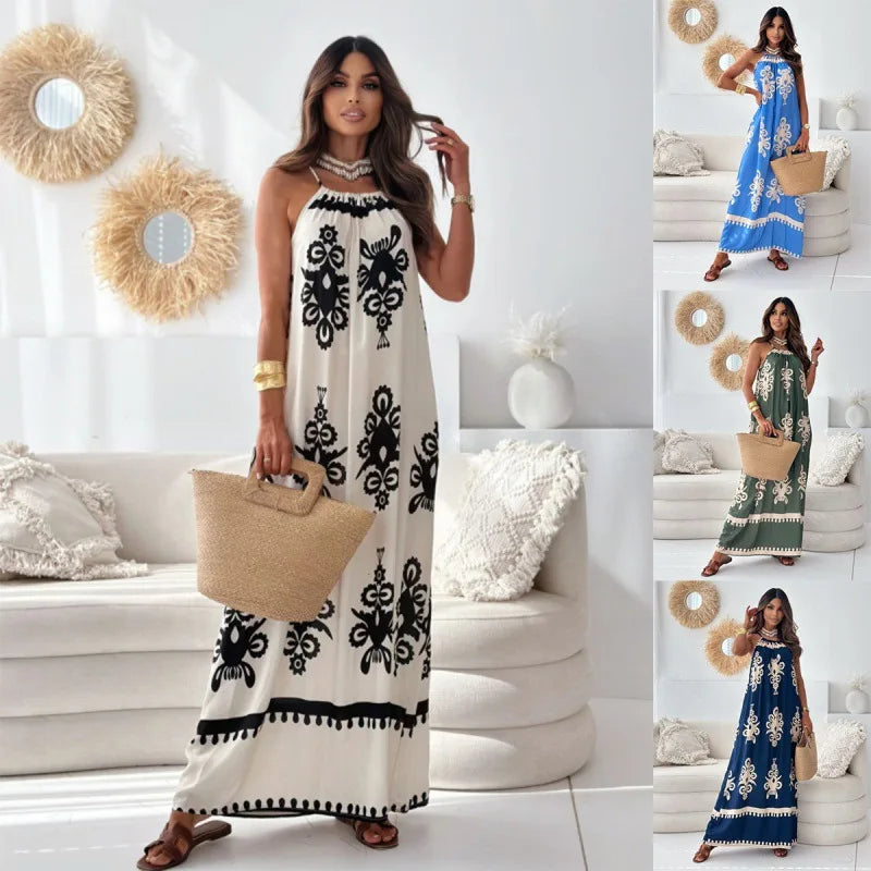 Rachel – Rochie de Damă Maxi Boho Elegantă