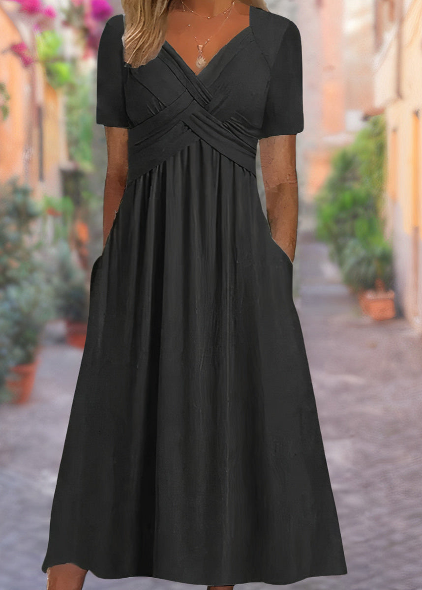 Aria | Rochie V-Neck Confortabilă