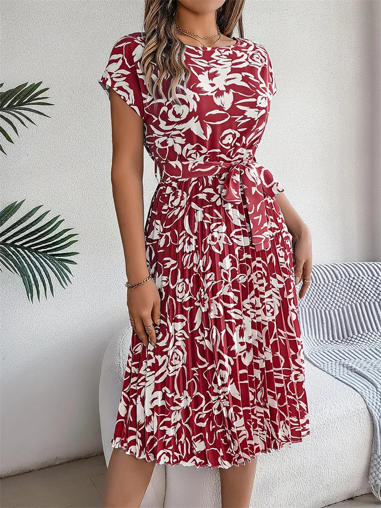 Amal | Rochie modernă cu design floral