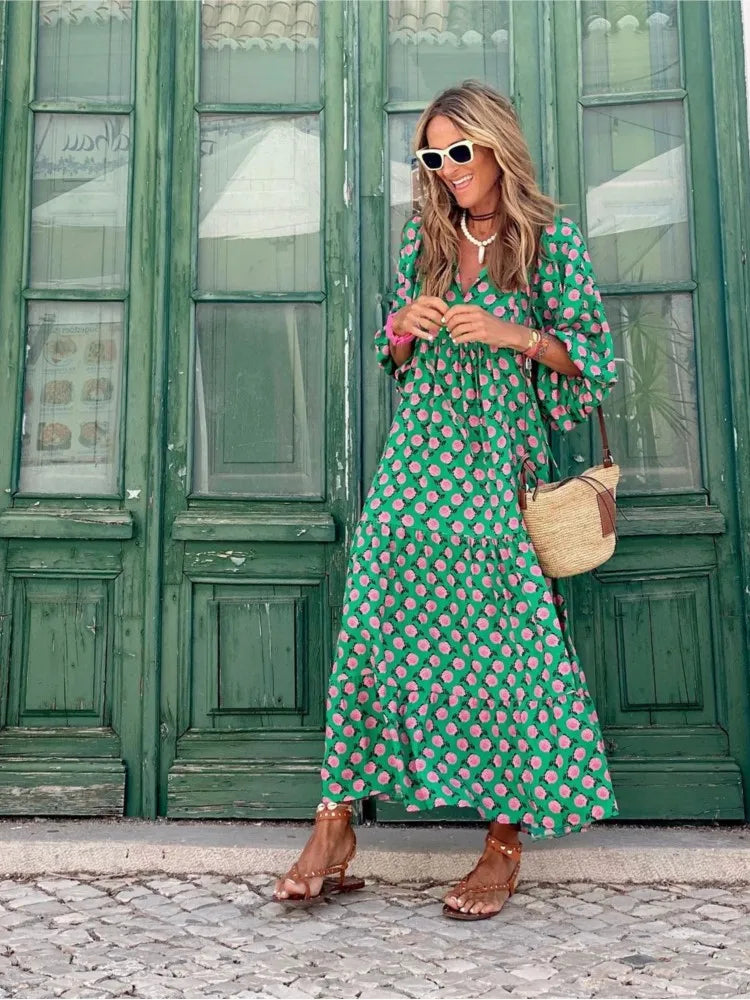 Aprilie | Maxi Boho Dress