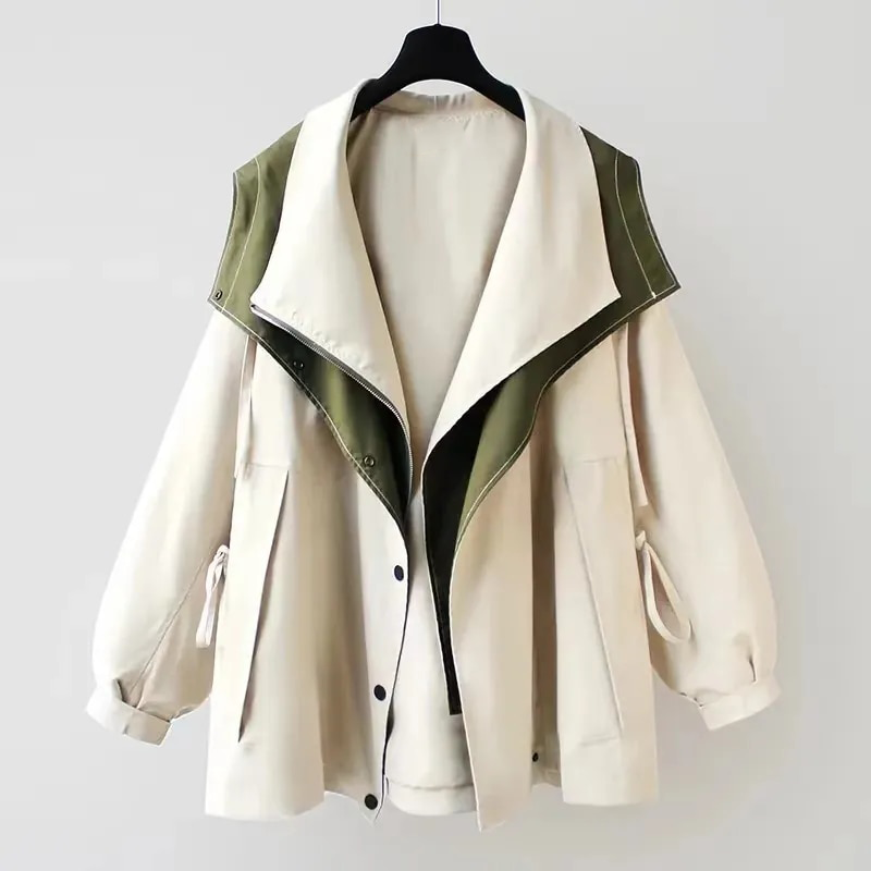 Alva – Jachetă de Damă Elegantă Impermeabilă cu Protecție Vânt