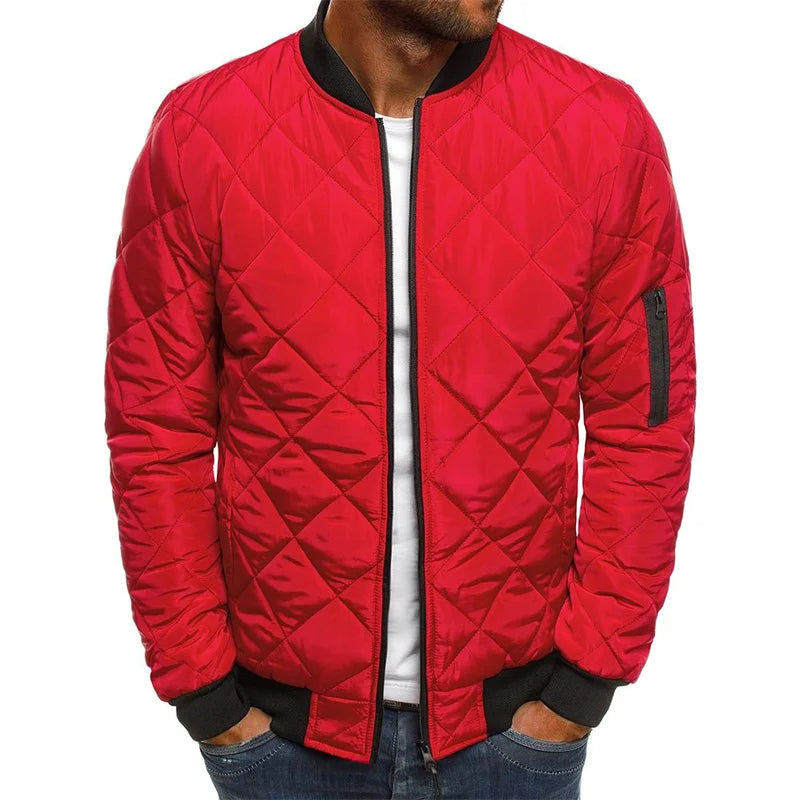 Ambrogio | Jachetă Casual Premium cu Model în Romb