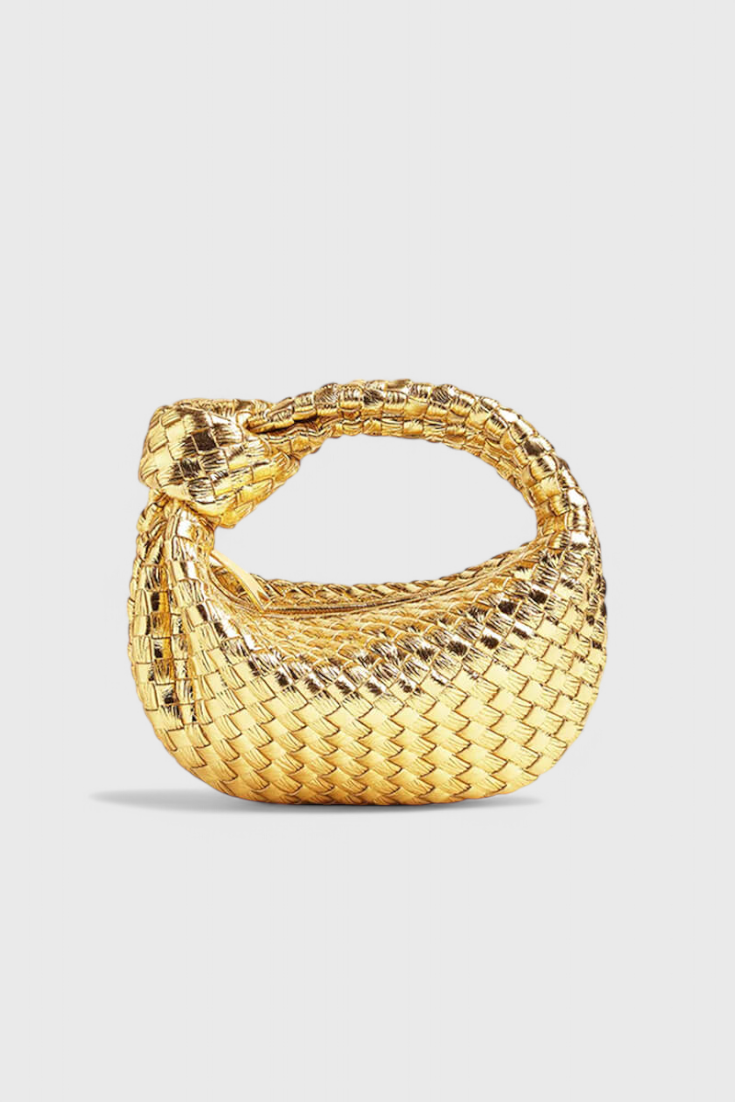 Geantă Mini Sage Woven