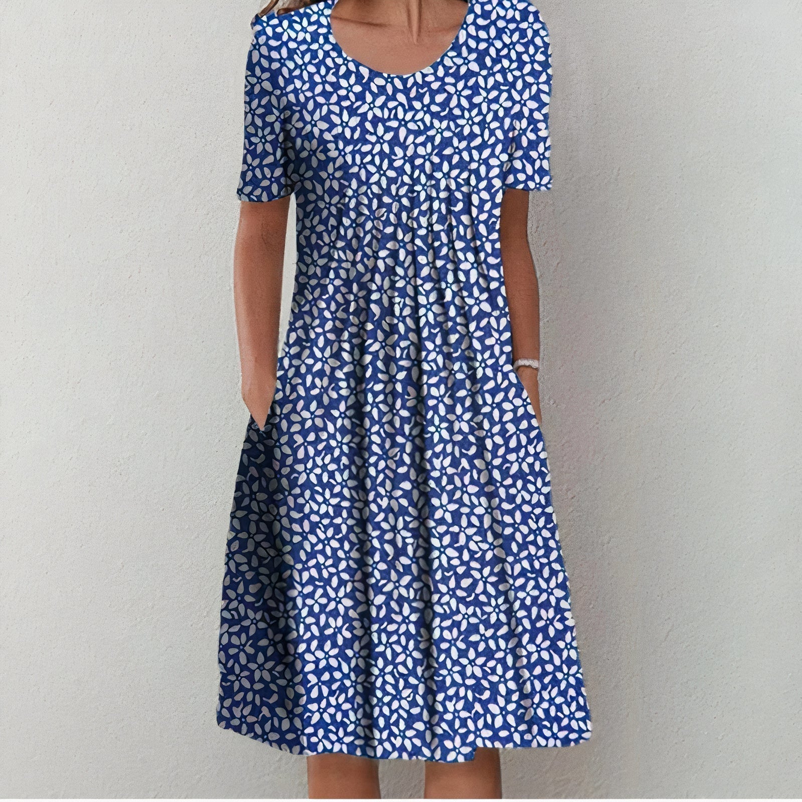 Leilani - Rochie de petrecere cu volane, înfloritoare de vară