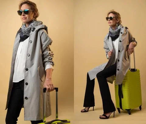 Dorothee – Trench-Coat de Damă Elegant Rezistent la Apă