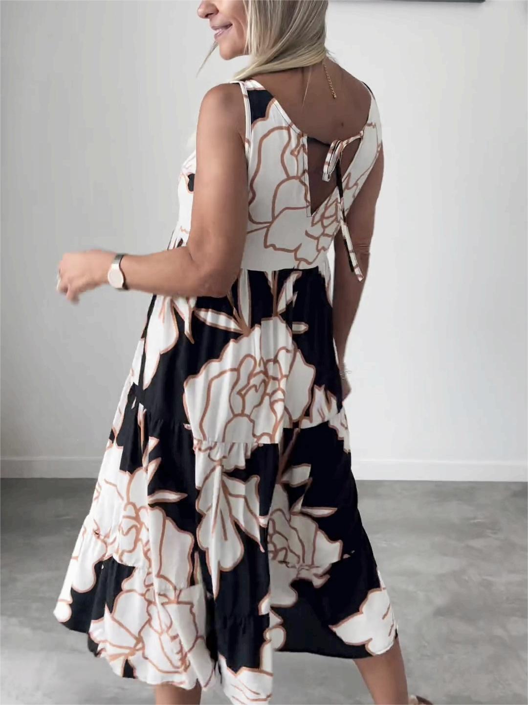 "Gwendolyn | Rochie maxi elegantă fără mâneci" can be rewritten as "Gwendolyn | Rochie elegantă maxi fără mâneci".