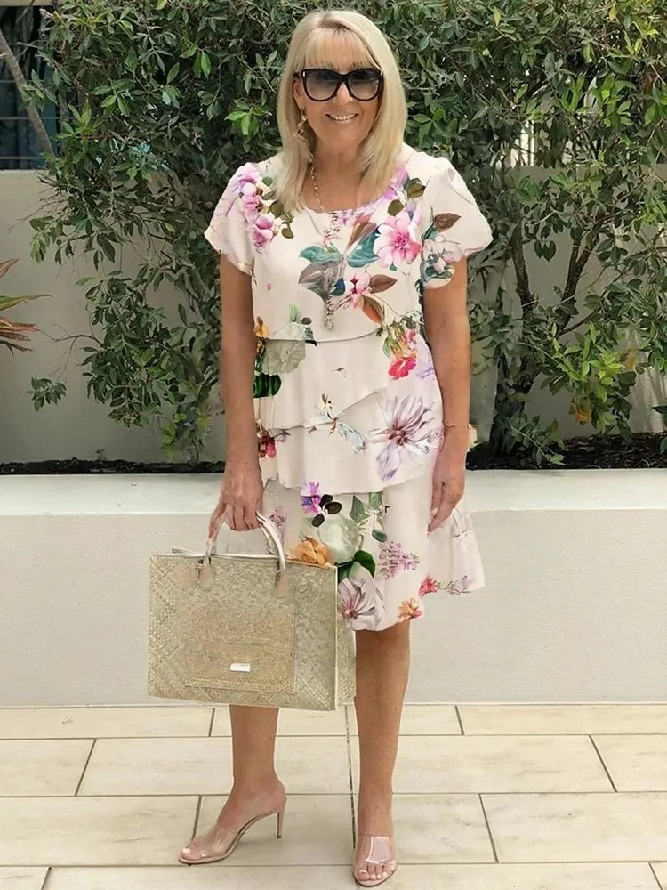 Francin | Rochie Florală Relaxată