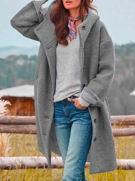 Meryl – Jachetă de Damă Casual Elegantă din Bumbac și Poliester