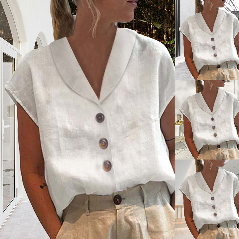 Brooke - Tricou de Bază din Bumbac pentru un Look de Zi cu Zi
