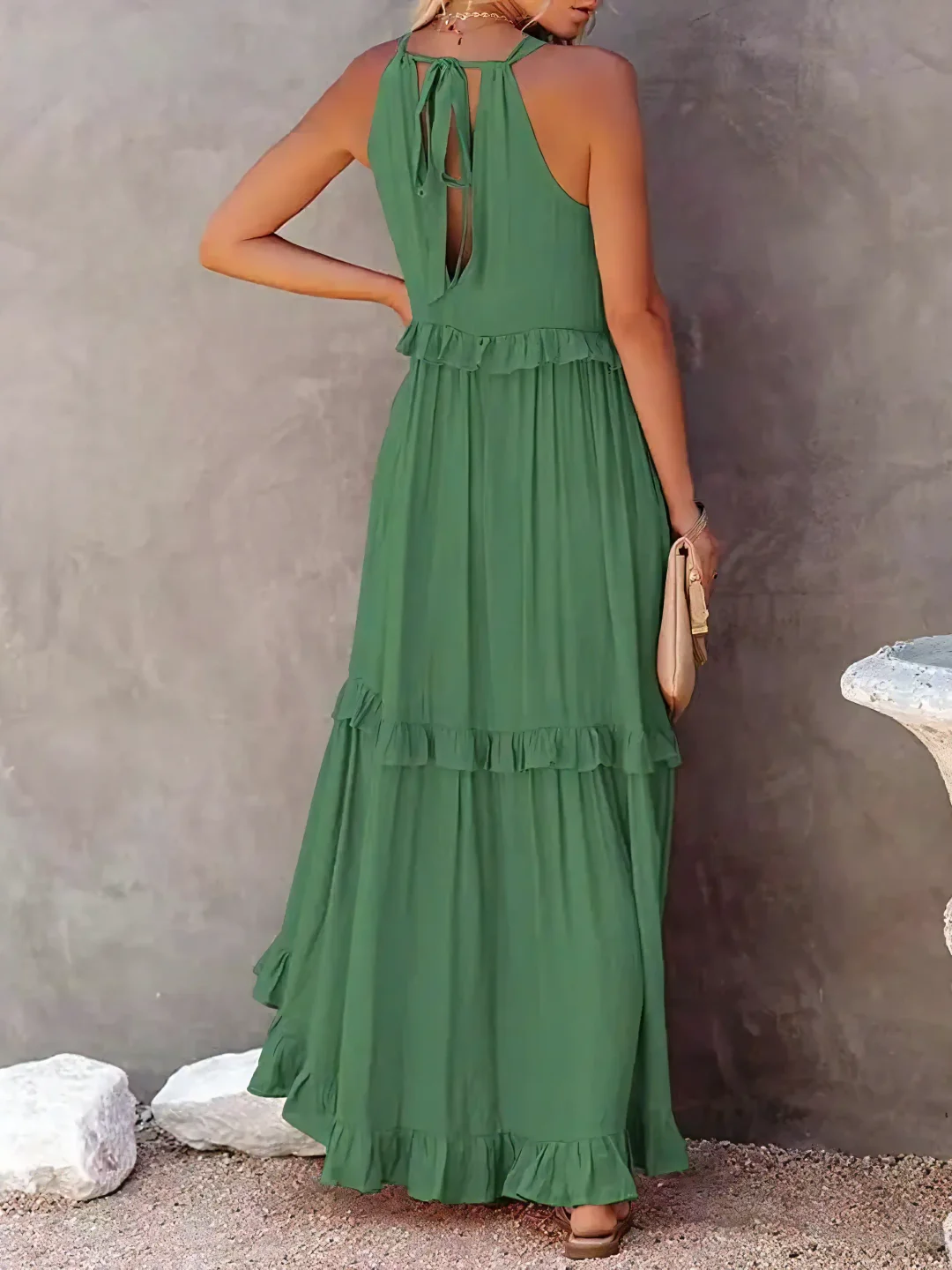 Rochie Maxi Darcey™ cu Volane