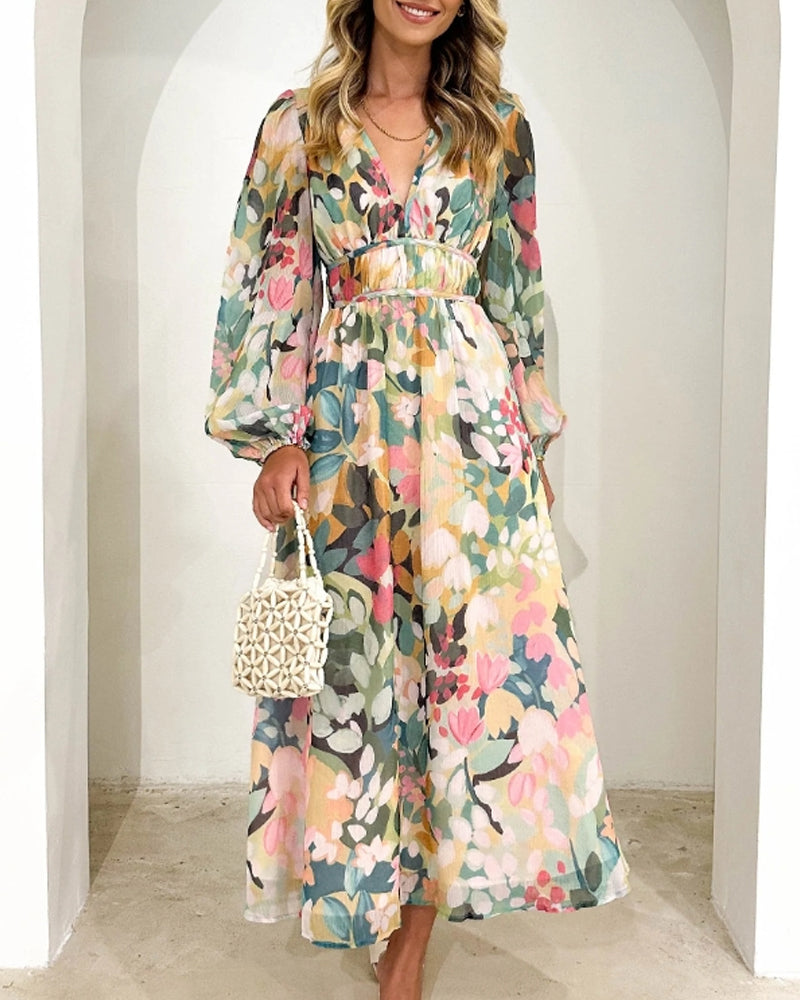 Elvira - Rochie lungă în stil boho