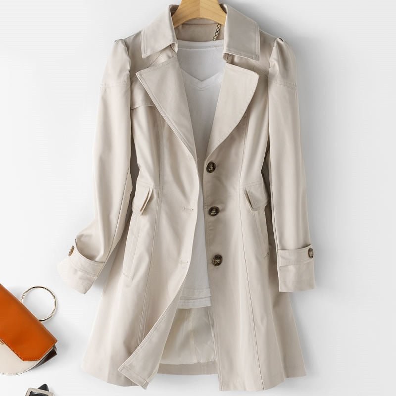 Claramond – Trench de Damă Elegant și Impermeabil, Atemporal