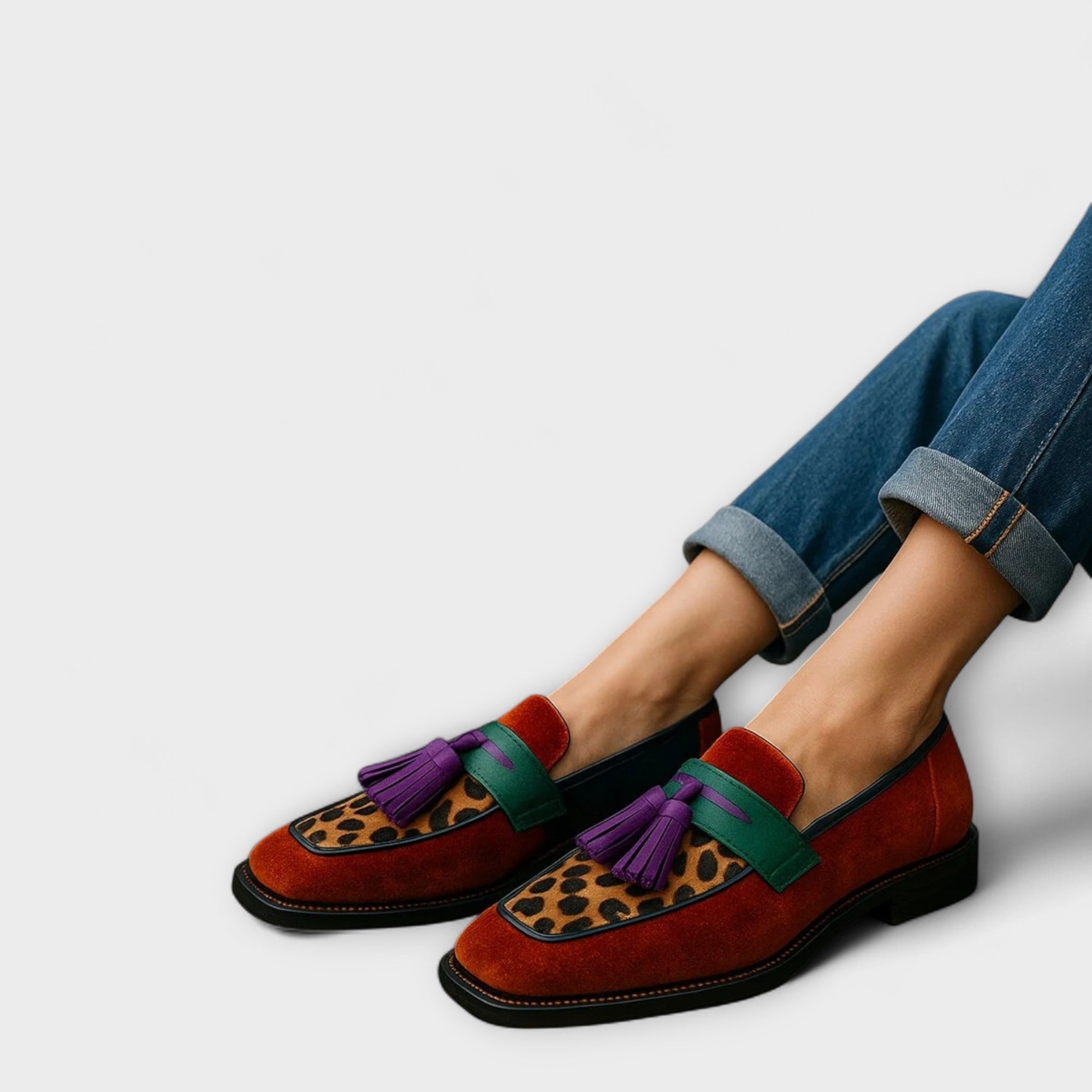 Ione – Mocasin Elegant Multicolor pentru un Aspect Stilat și Modern