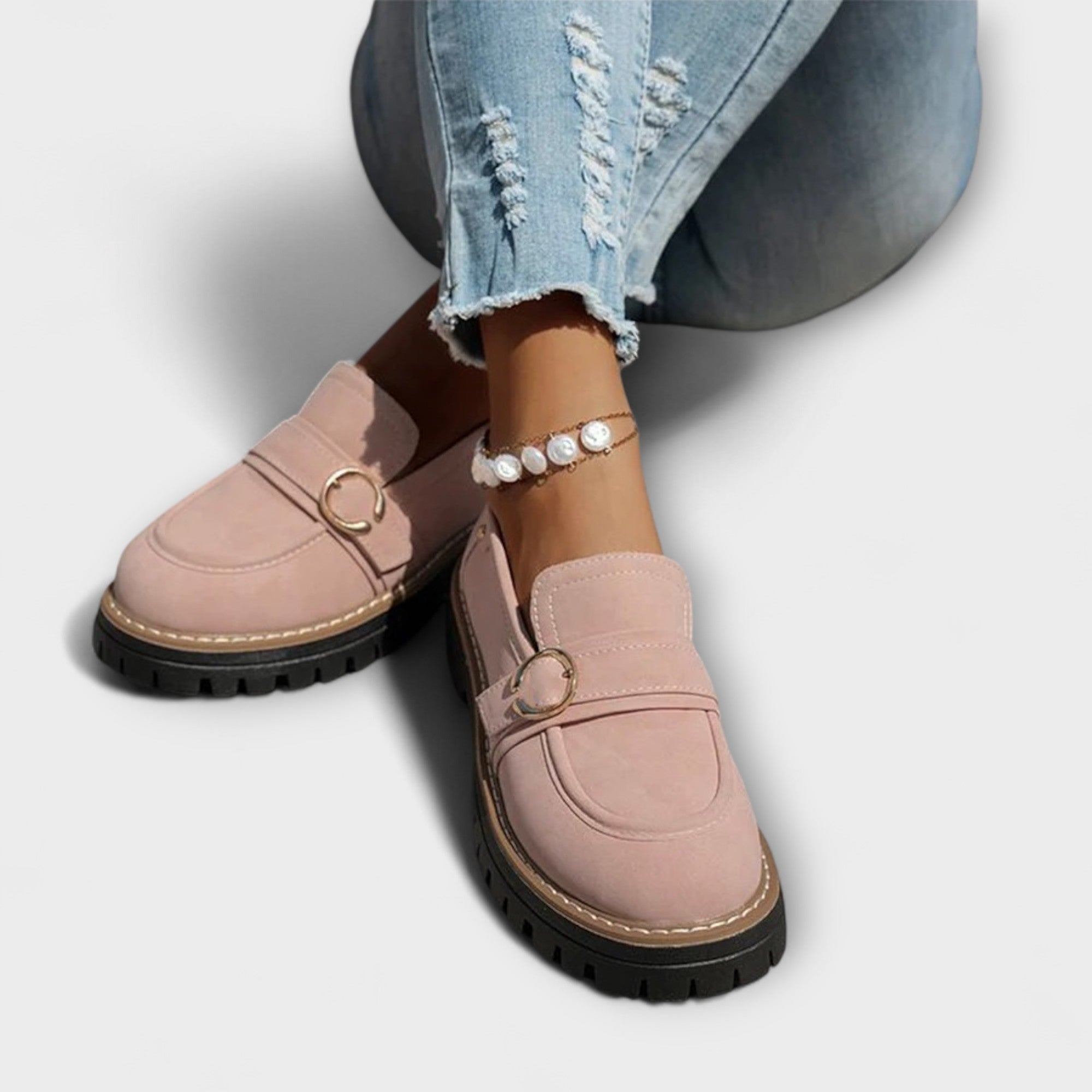 Lora – Mocasini Damă Eleganți cu Vârf Rotund Confortabili