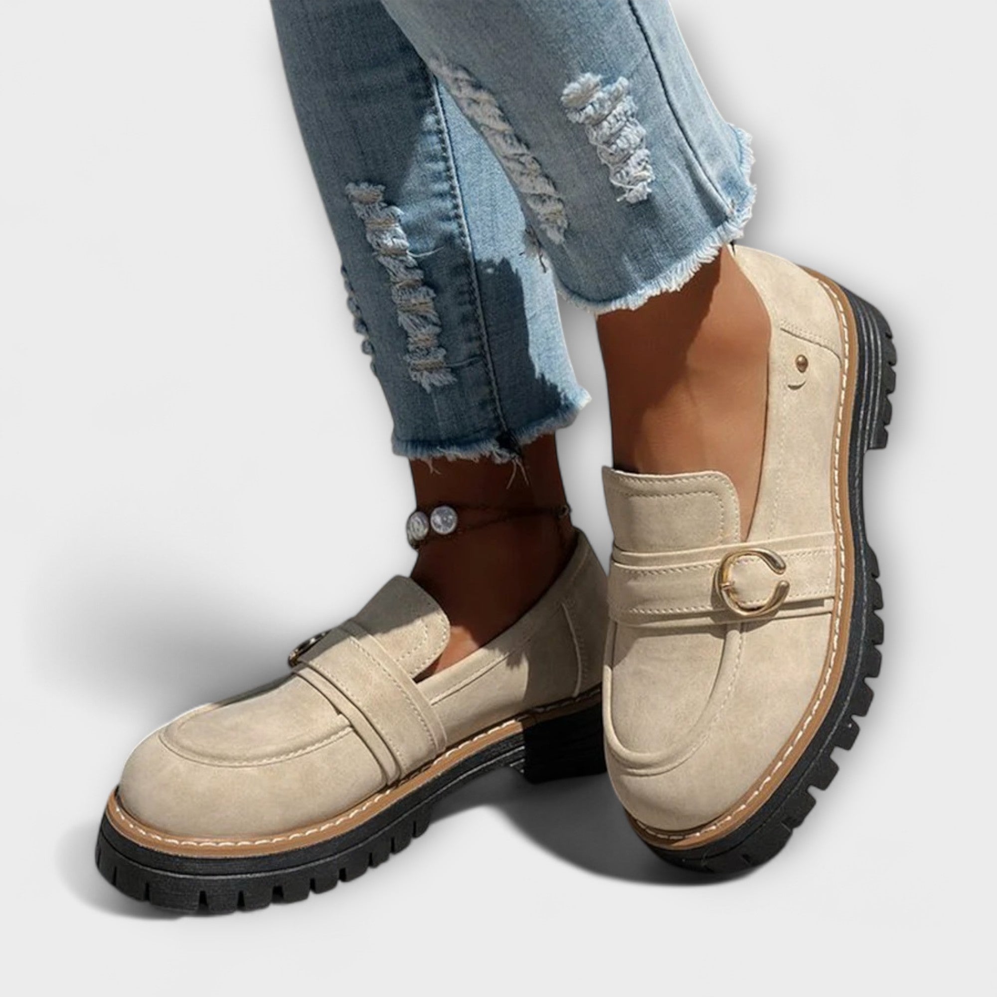 Lora – Mocasini Damă Eleganți cu Vârf Rotund Confortabili
