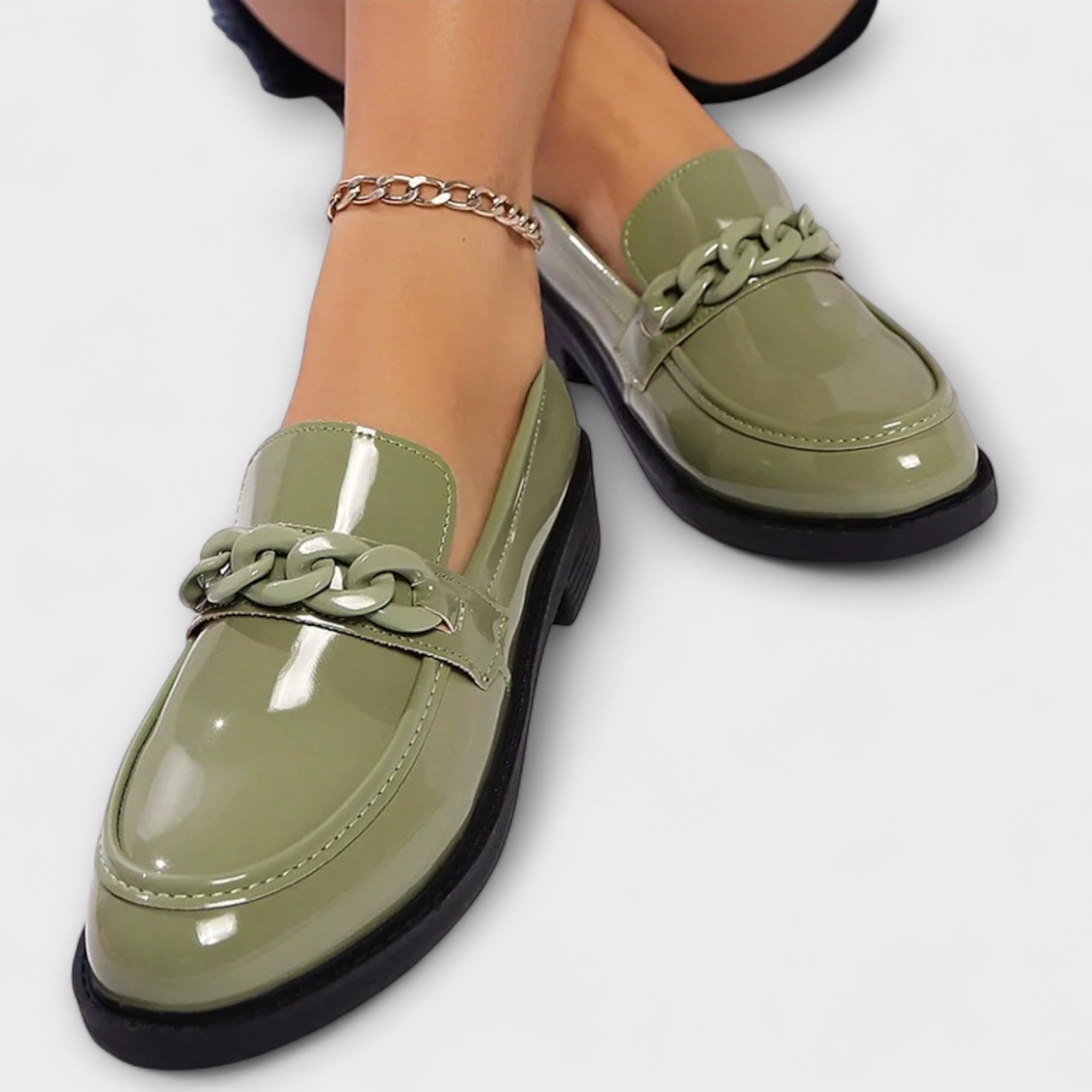 Lumi – Pantofi loafers rotunzi pentru adolescenți, formali și casual, pentru un stil stradal la modă și confortabil