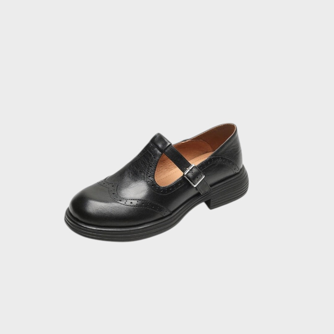 Alexandra – Pantofi Mary Jane Eleganți din Piele pentru Damă