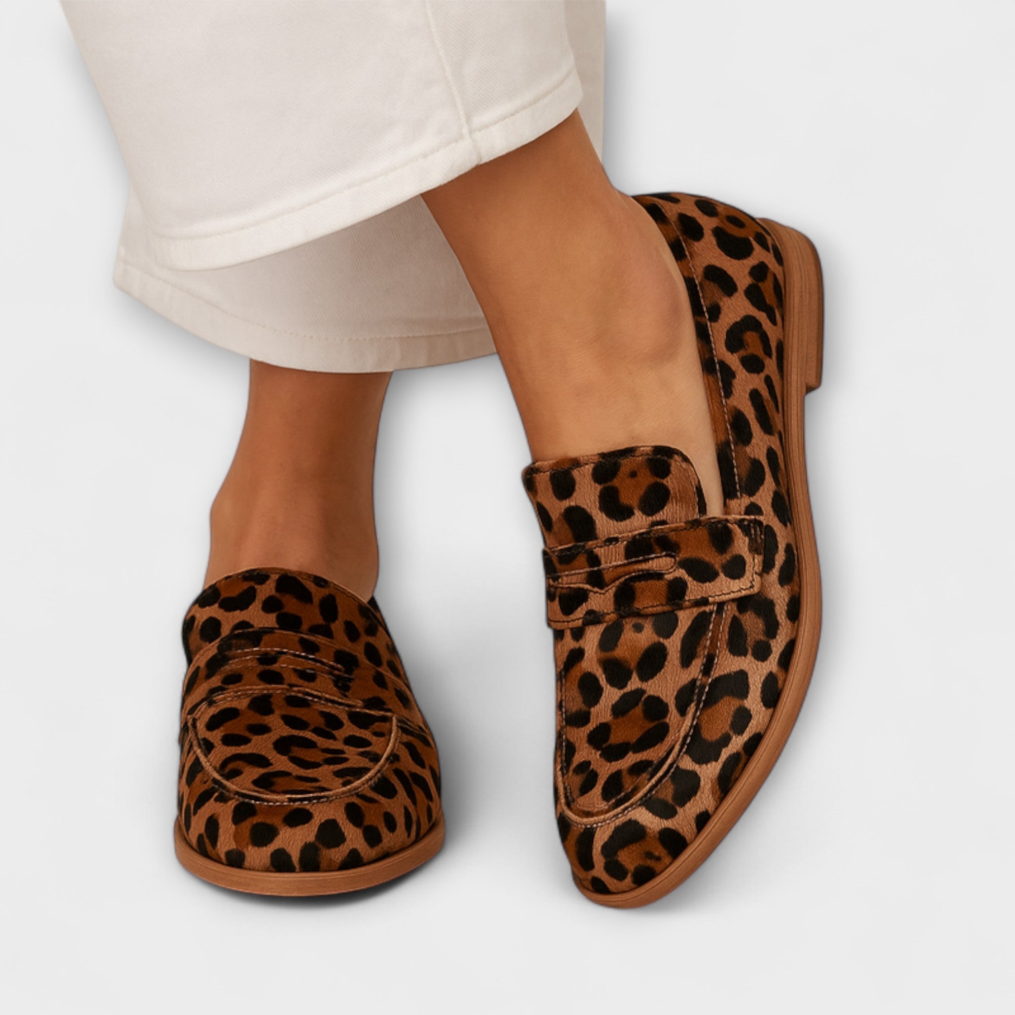 Elaine – Mocasi Damă Confortabili Eleganți din Material Moale