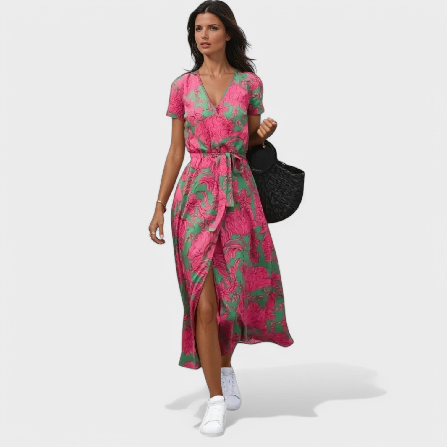 Edith | Rochie Florală Elegantă