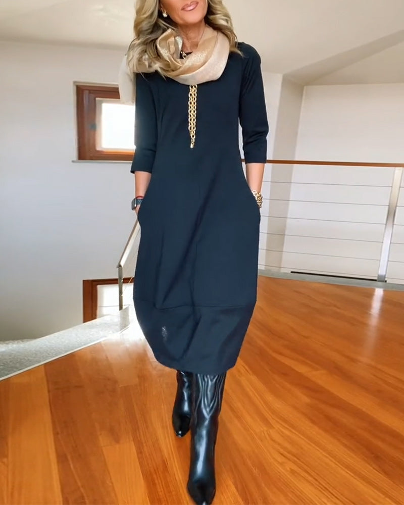 Anastazja – Rochie de Damă Elegantă cu Croi Fluide