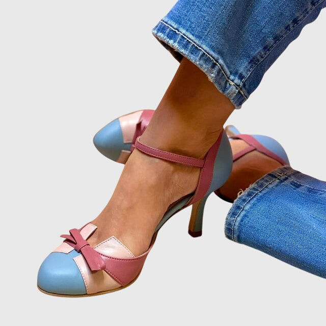 Katharina - Sandale cu toc confortabile