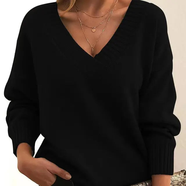 Grace - Pulover din Cashmere cu Eleganță și cea mai Moale Textură