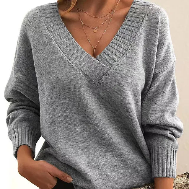Grace - Pulover din Cashmere cu Eleganță și cea mai Moale Textură