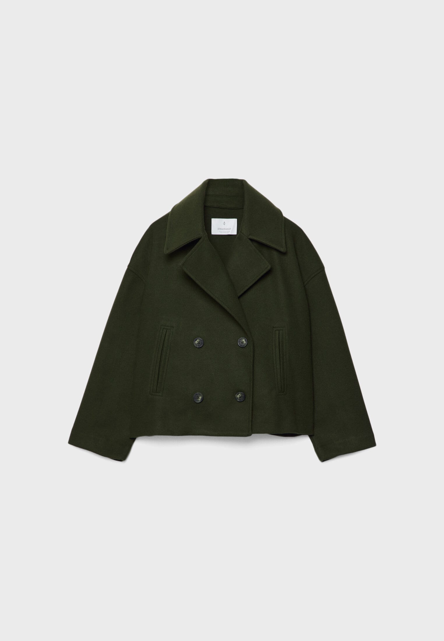 Stella – Blazer de Damă Elegant Cropped cu Rever Ascuțit