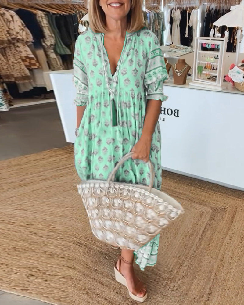 Isla – Rochie de Damă Elegantă cu Decolteu în V