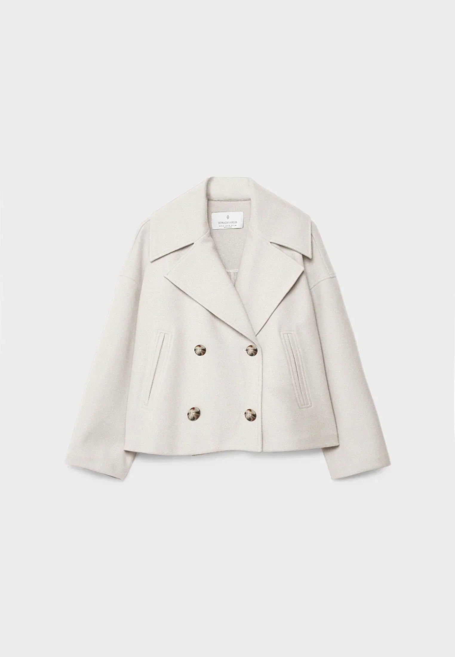 Stella – Blazer de Damă Elegant Cropped cu Rever Ascuțit