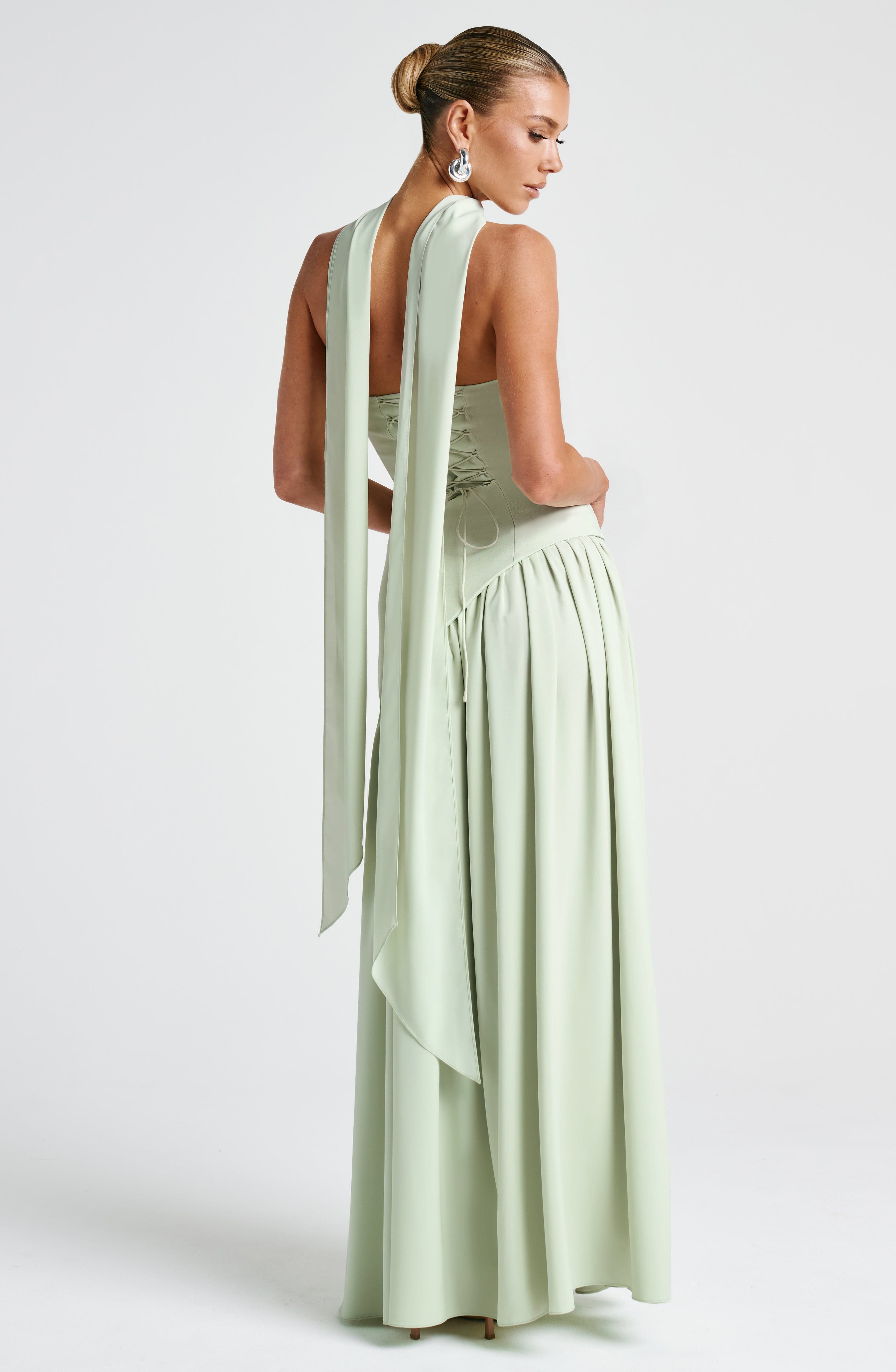 Tessa – Rochie Maxi de Damă Elegantă cu Bust Fără Bretele