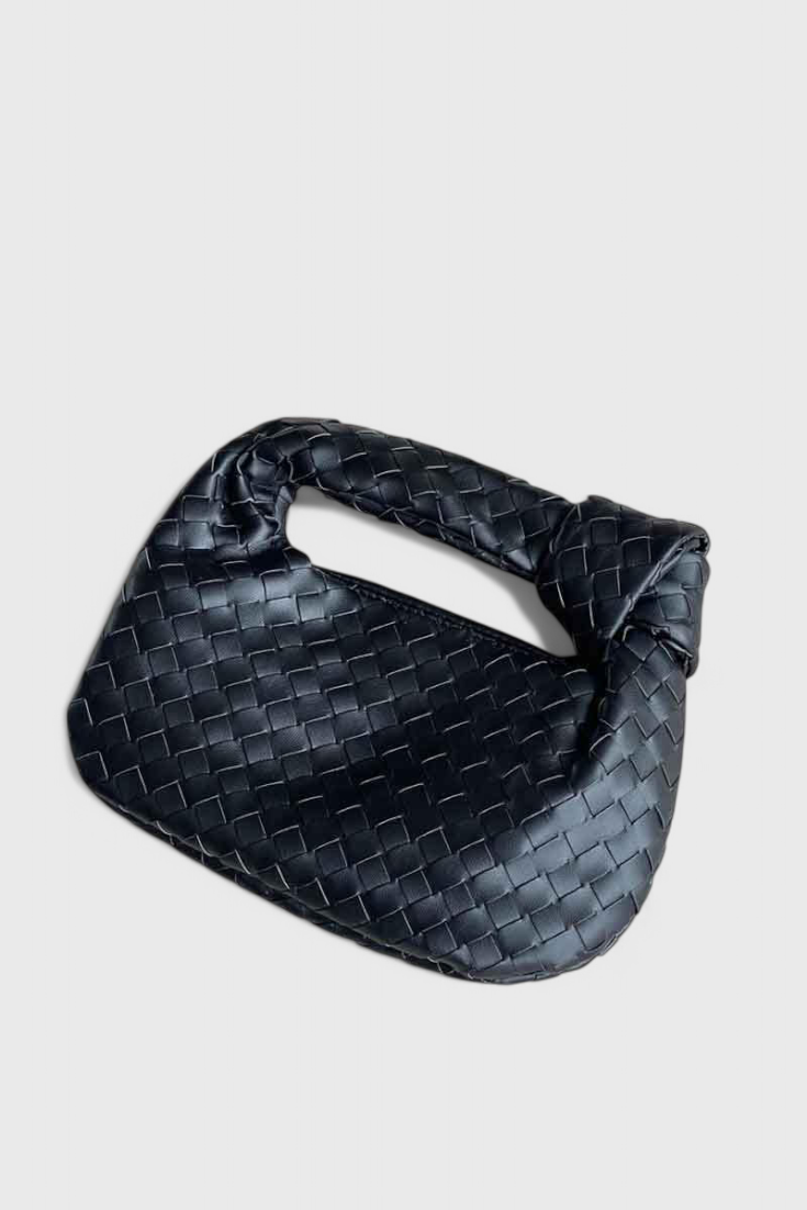 Geantă Mini Sage Woven