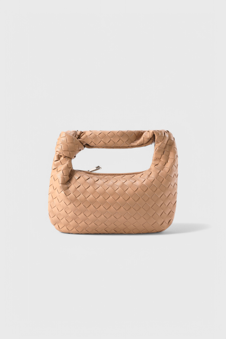 Geantă Mini Sage Woven