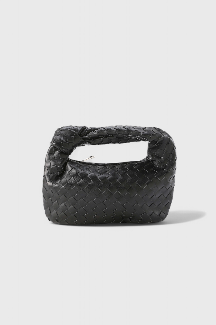 Geantă Mini Sage Woven