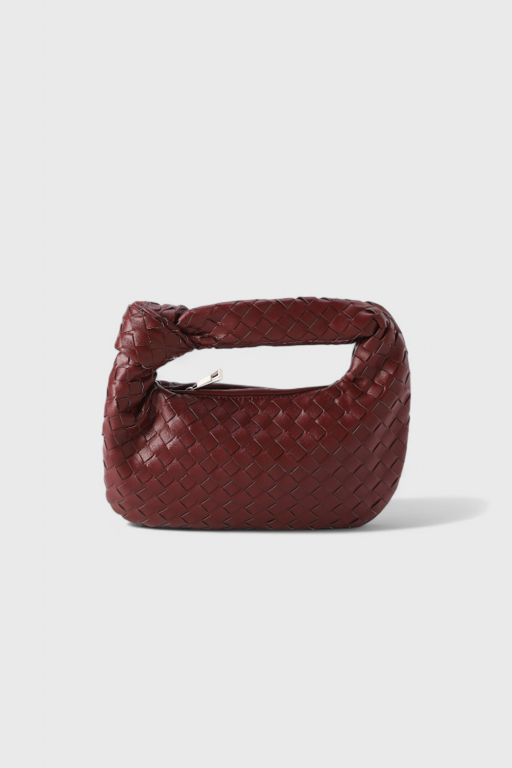 Geantă Mini Sage Woven
