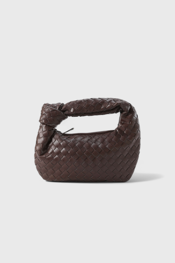 Geantă Mini Sage Woven