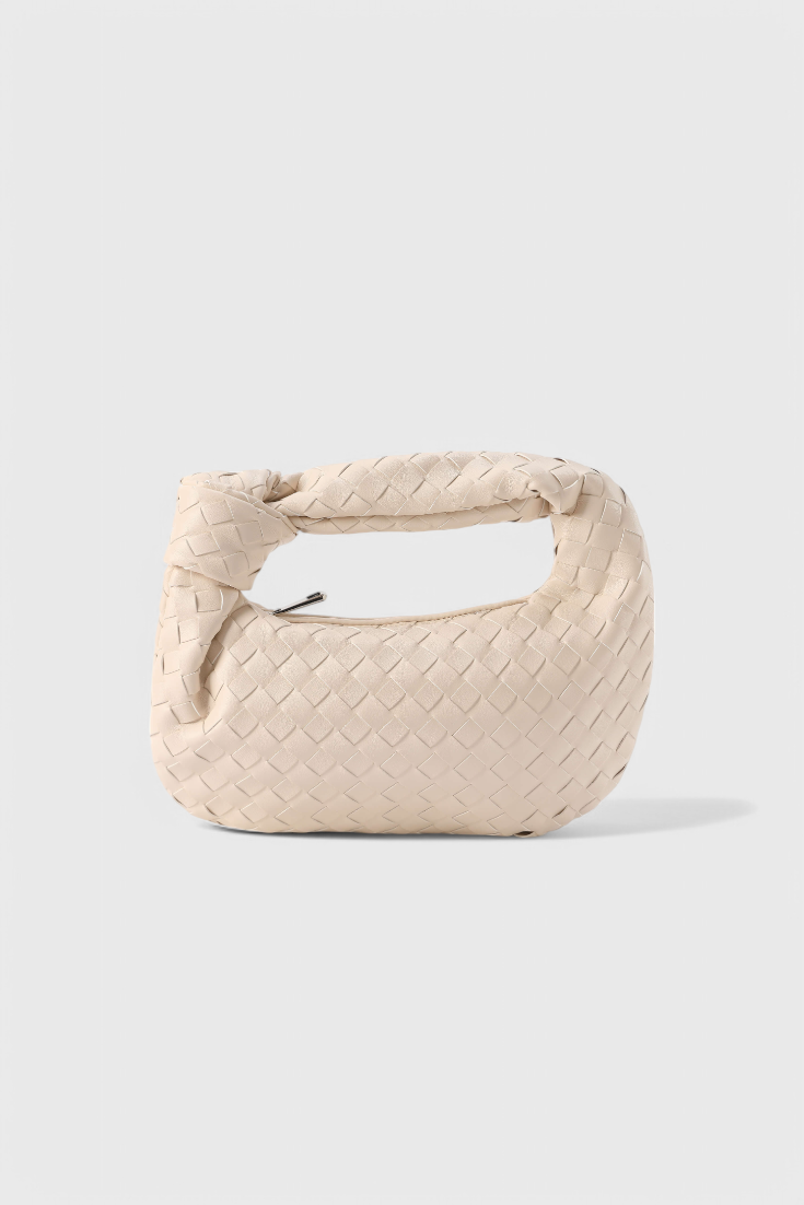 Geantă Mini Sage Woven